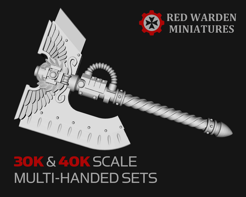 11x Power Axe : RW Winged Elite - Weapon Sets