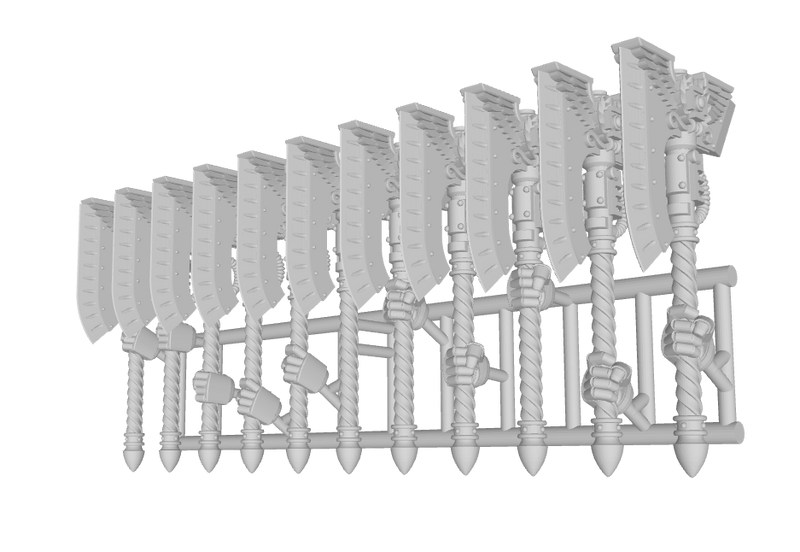 11x Power Axe : RW Winged Elite - Weapon Sets
