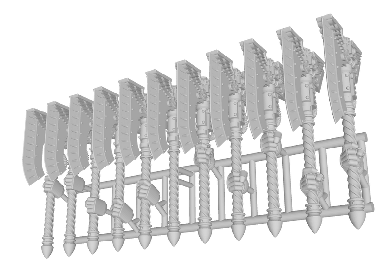 11x Power Axe : RW Winged Elite - Weapon Sets