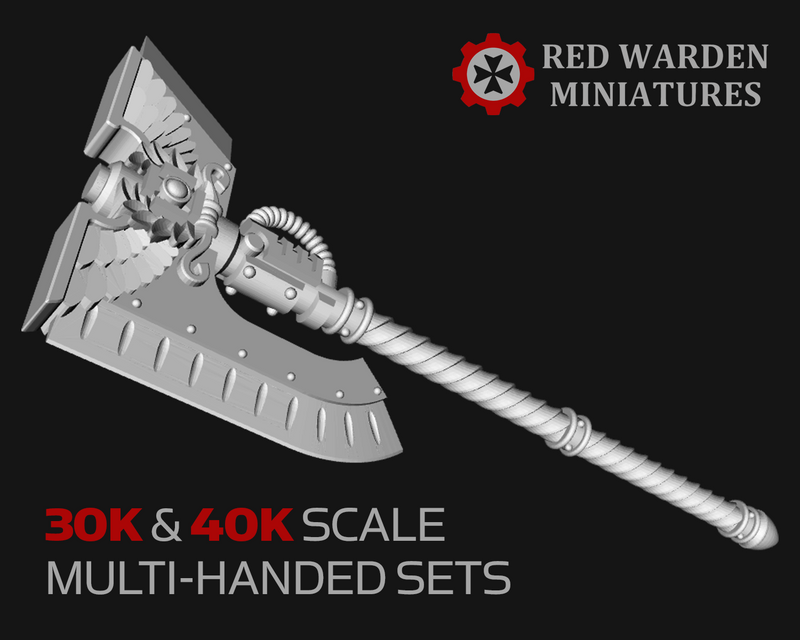 11x Power Great Axe : RW Winged Elite - Weapon Sets