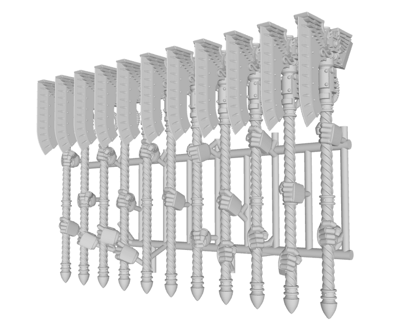 11x Power Great Axe : RW Winged Elite - Weapon Sets