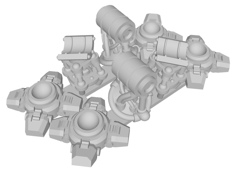 10th Ed. Terminator : RWT-S4 Mechanical Legs