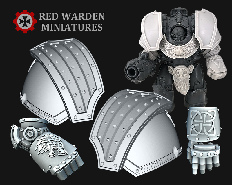 Norse Wolf : RW Saturn Terminator Armor Kit - Segmented