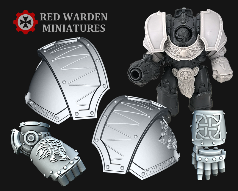 Norse Wolf : RW Saturn Terminator Armor Kit - Tribal