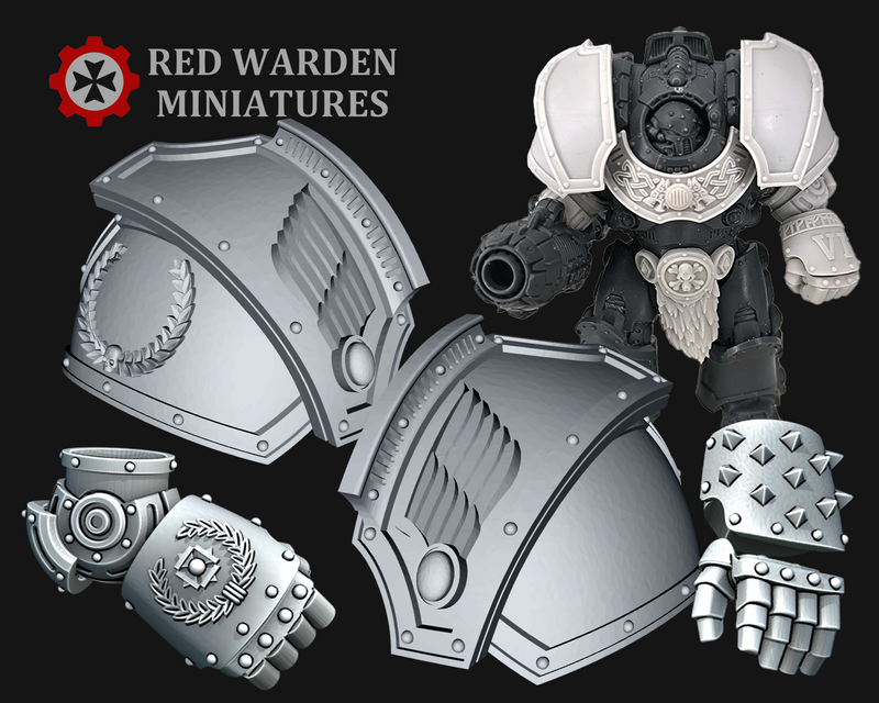 Spiked Wing Gem : RW Saturn Terminator Armor Kit