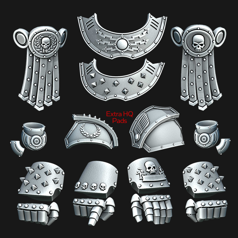 Spiked Wing Gem : RW Saturn Terminator Armor Kit