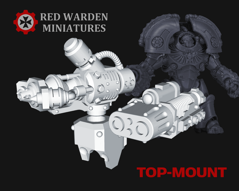 4x RW Saturn Terminator : Top-Mount Weapon Set 1