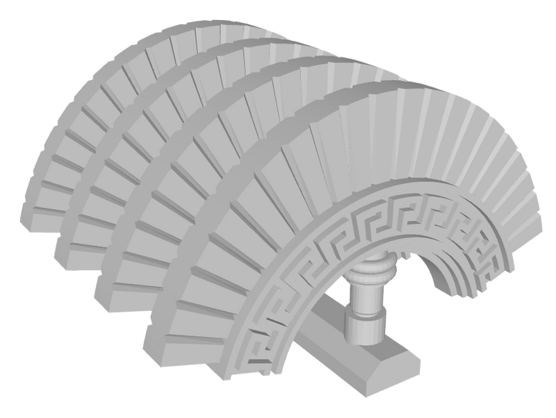 4x RW Greek - Side Crest Add-ons
