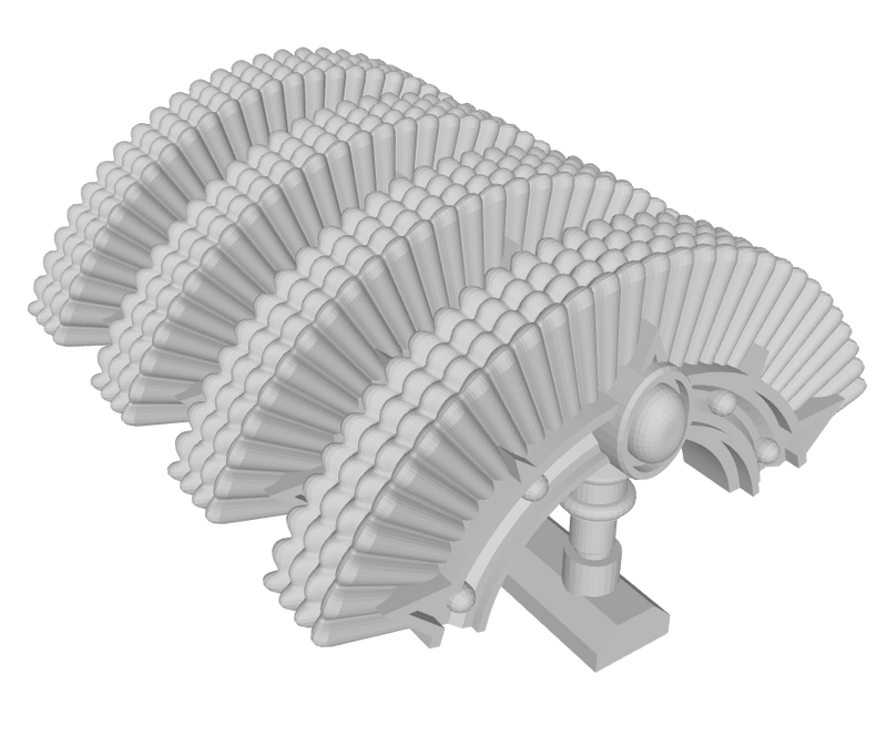 4x RW Roman - Side Crest Add-ons