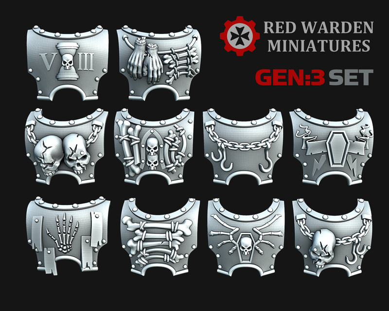 10x Edgelord - G:3 Themed Torso Covers (Variety Pack)