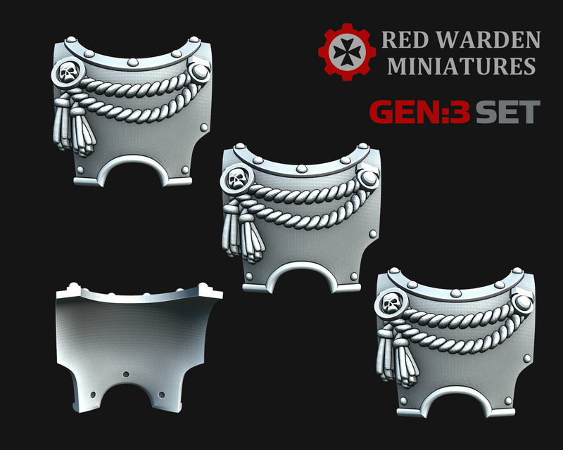 10x Corded - G:3 Imperial Torso Covers