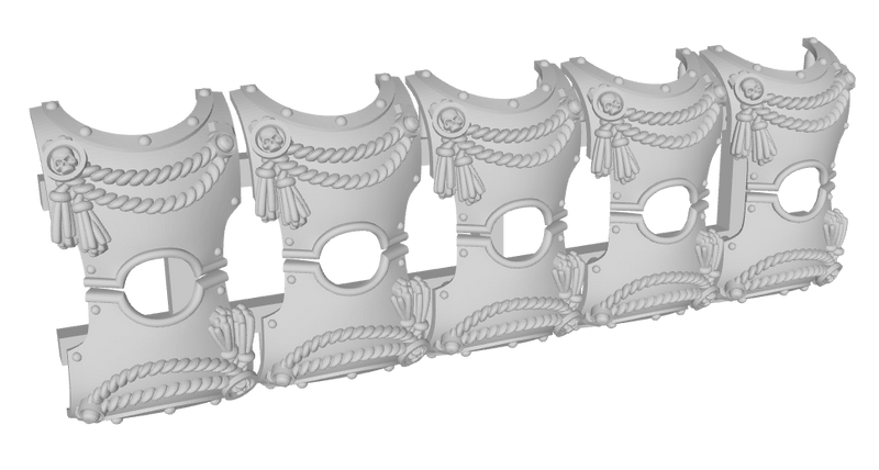 10x Corded - G:3 Imperial Torso Covers