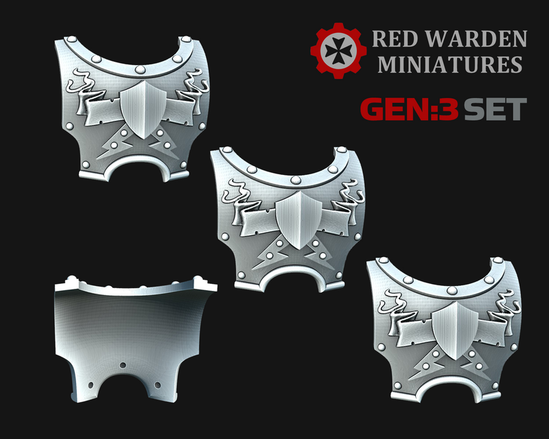 10x Shield/Scroll - G:3 Imperial Torso Covers