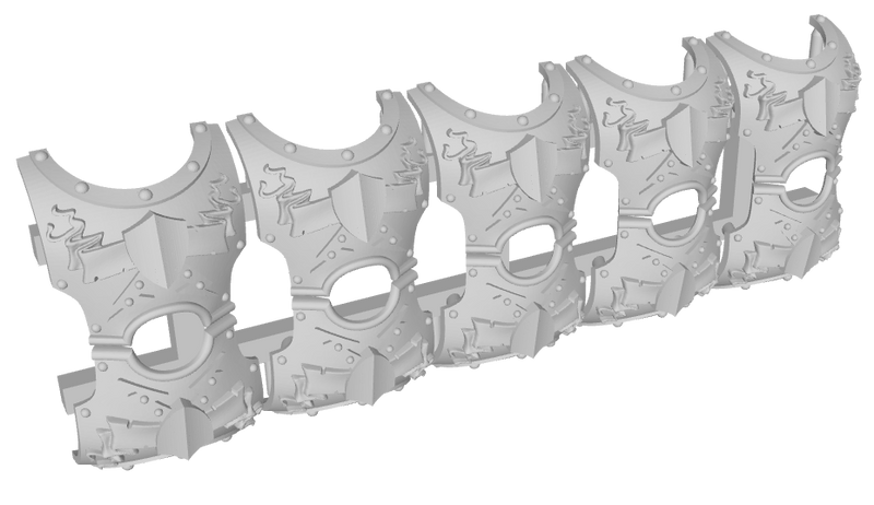 10x Shield/Scroll - G:3 Imperial Torso Covers