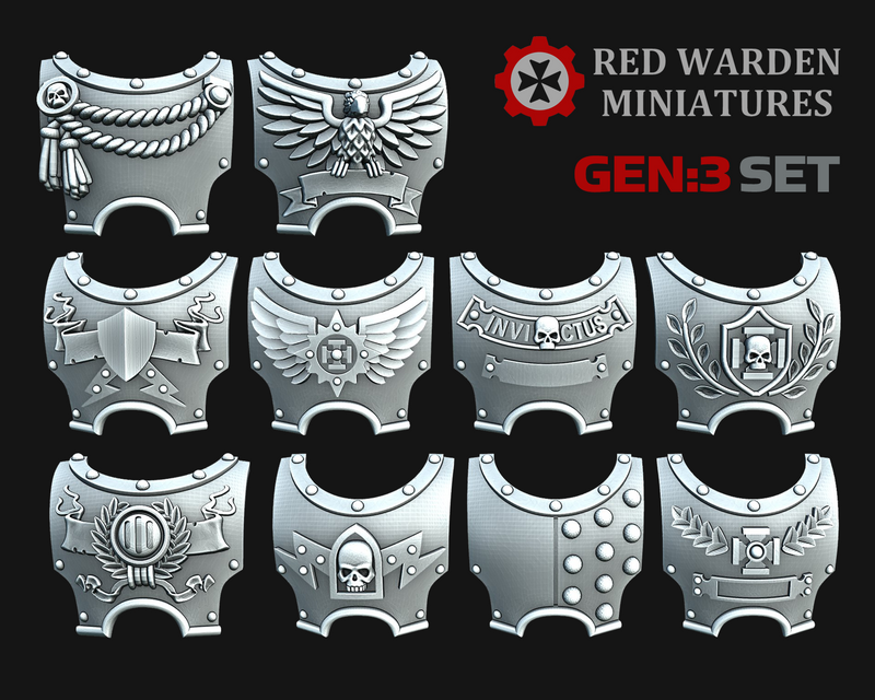 10x Imperial - G:3 Themed Torso Covers