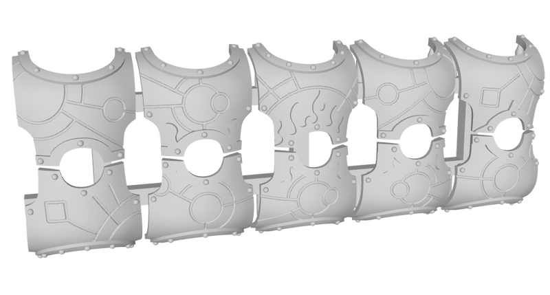 10x Arcanna - G:3 Profane Torso Covers
