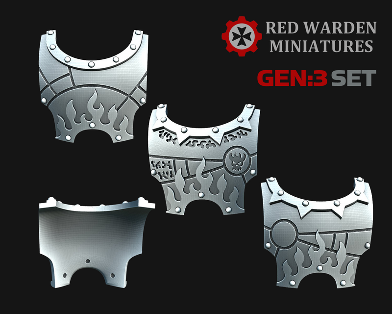 10x Firegut - G:3 Profane Torso Covers