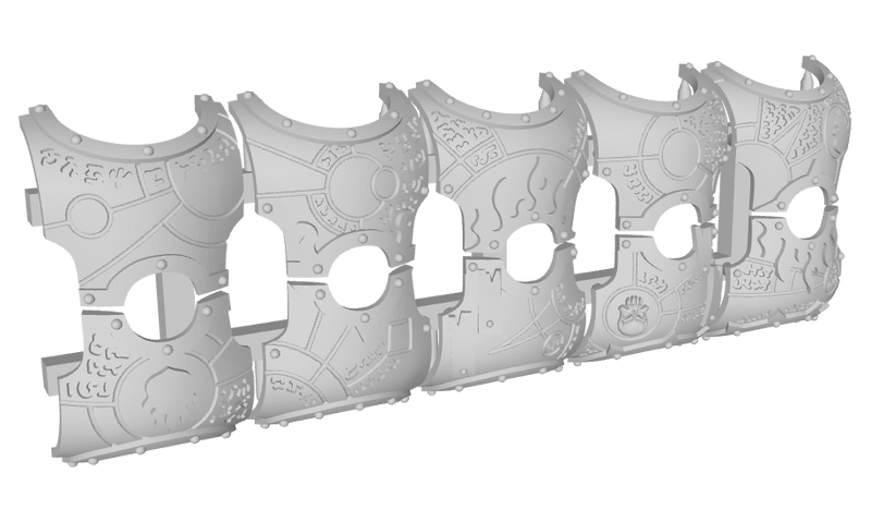 10x Inscribed - G:3 Profane Torso Covers