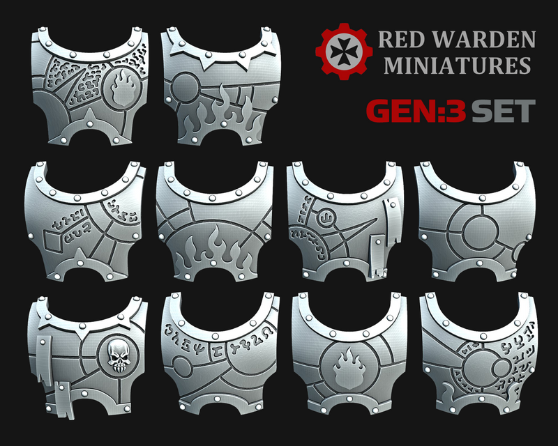 10x Profane - G:3 Themed Torso Covers