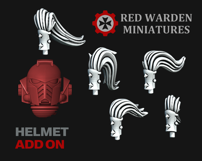 RW Topknot  Add-ons : Tall Spike Front