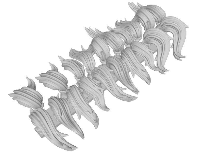 RW Topknot  Add-ons : Tall Finial