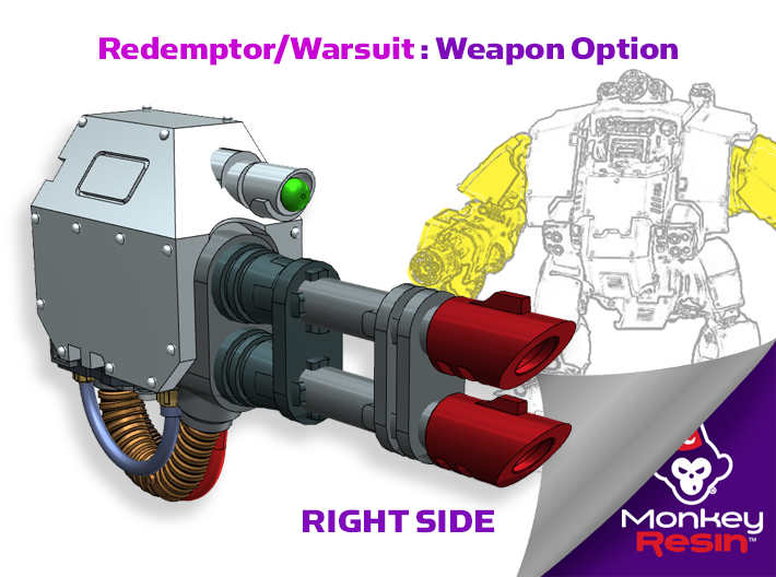 Right - Redemptus Dread: Twin Heavy Lasers (MR)