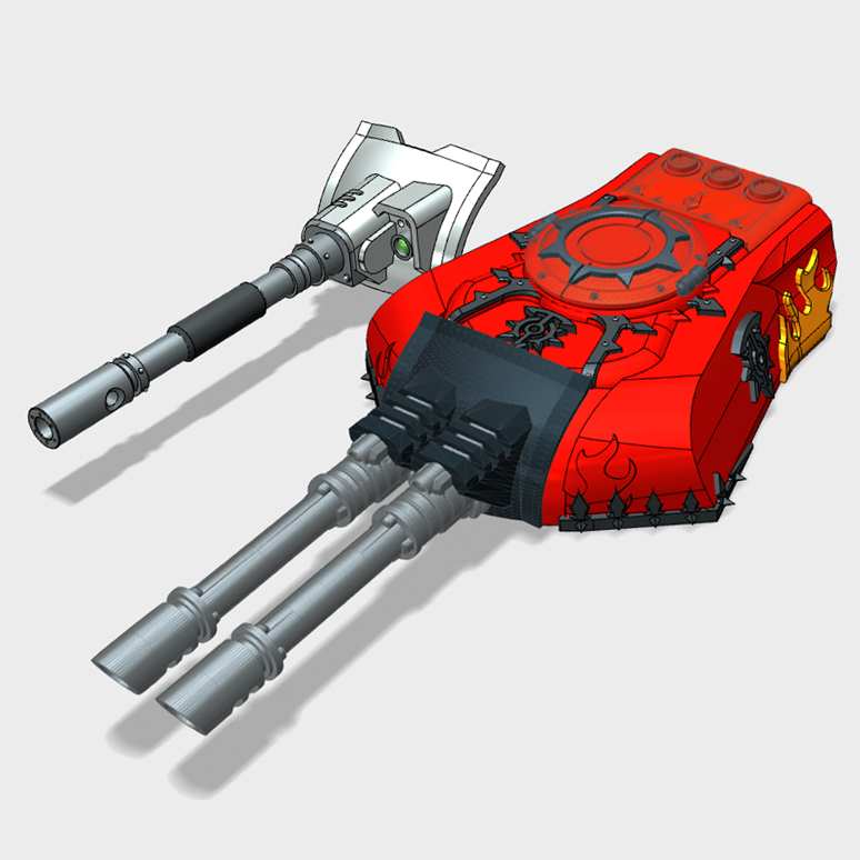 Children of Chaos : Rhayus Tank Turret