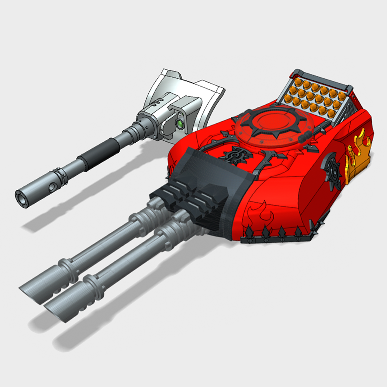Children of Chaos : Rhayus Tank Turret
