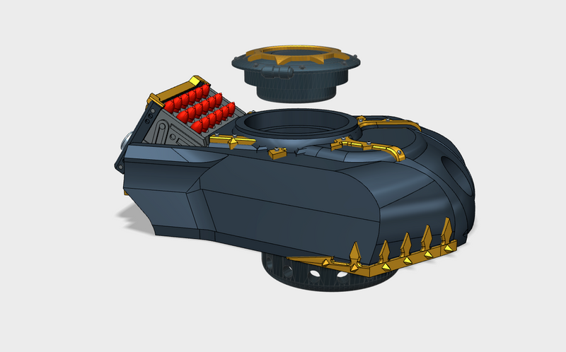 Chaos : Rhayus Tank Turret