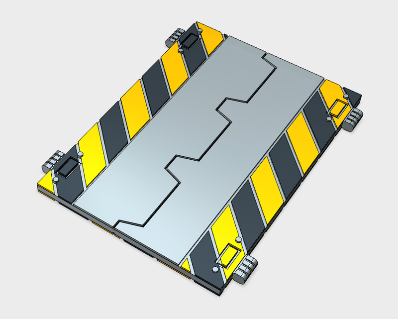 Hazard Stripes : Top-Hatch Doors