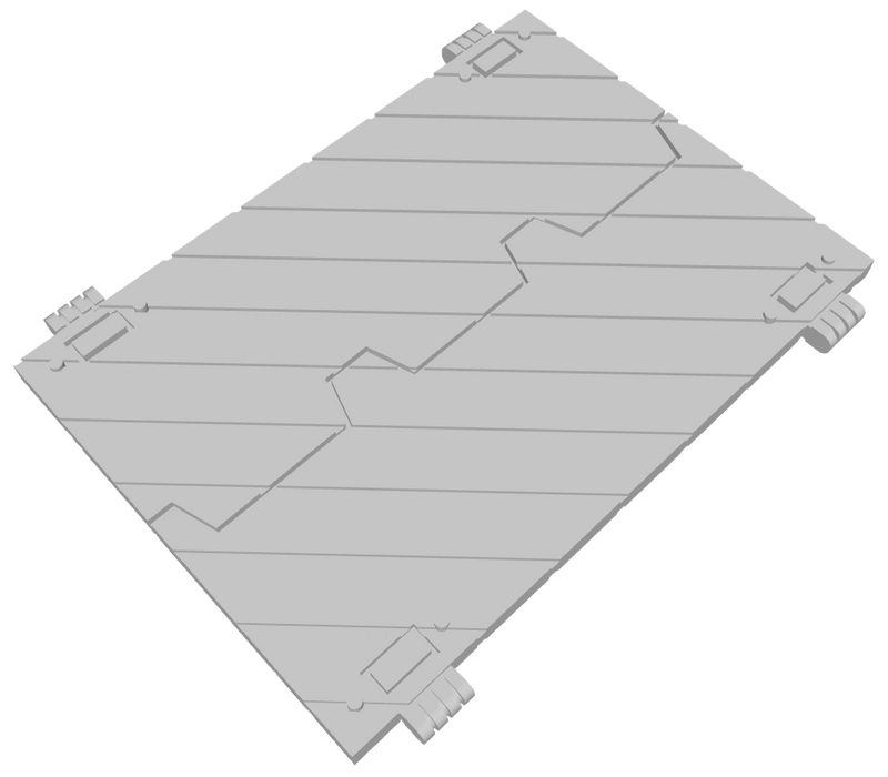 Hazard Stripes : Top-Hatch Doors