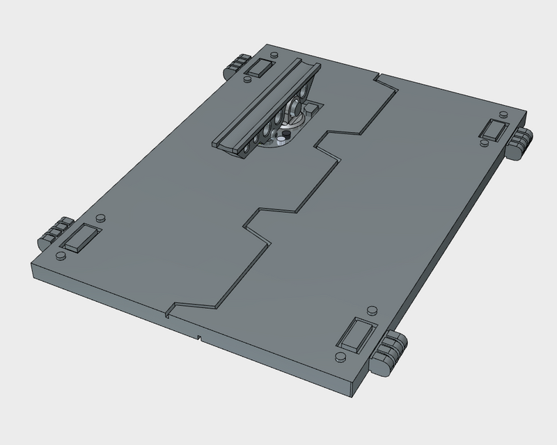 Flip-Top Rhino Hatch : V1a Hunter Missile Launcher
