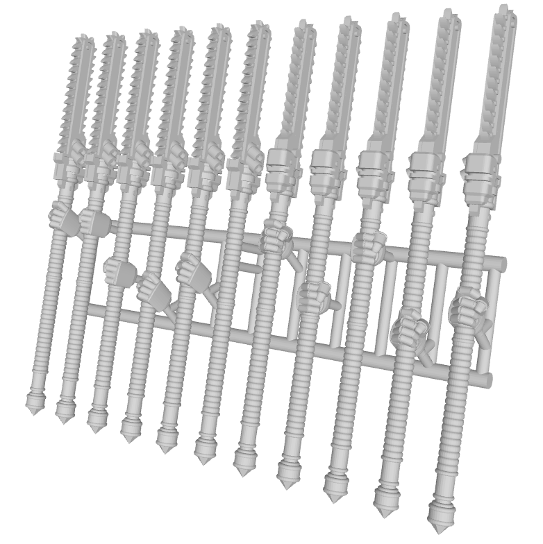 11x RotoSpear : Chain Glaive - Weapon Sets