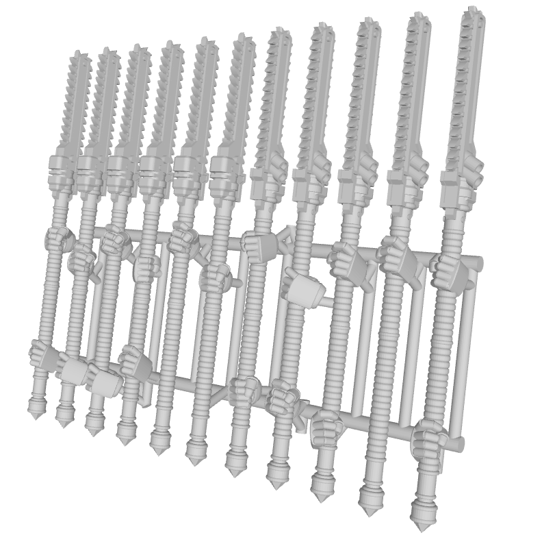 11x RotoSpear : Chain Glaive - Weapon Sets