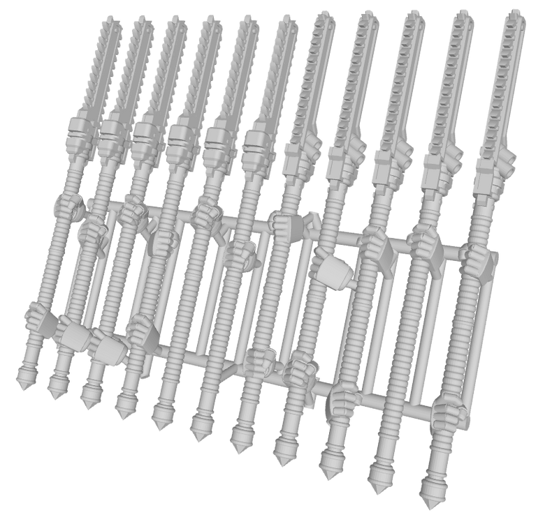 11x RotoSpear : Chain Glaive - Weapon Sets