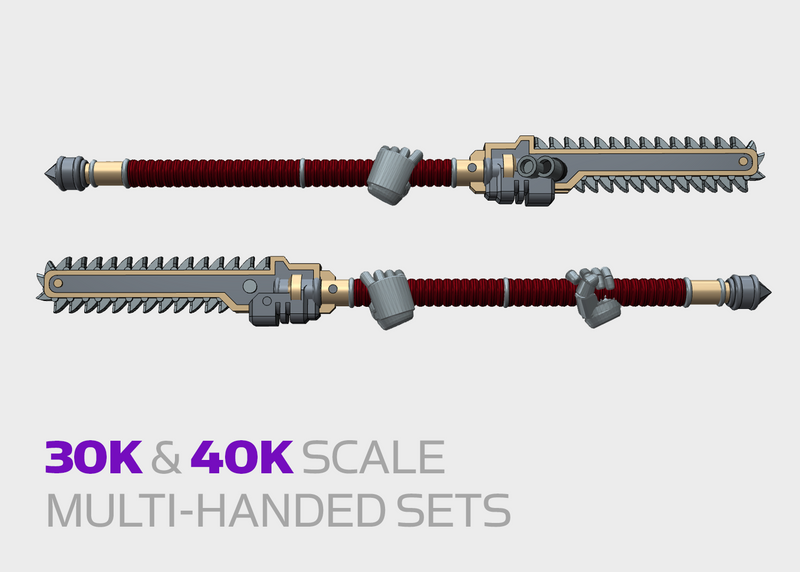 11x RotoSpear : Chain Glaive - Weapon Sets