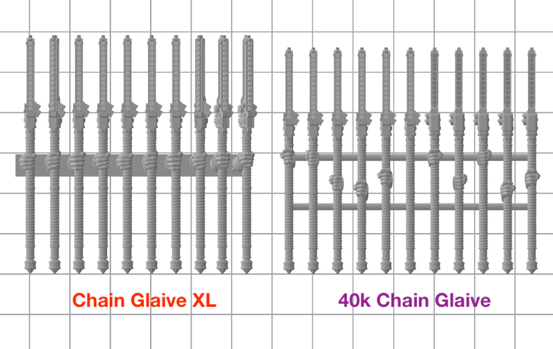 11x RotoSpear: Chain Glaive XL