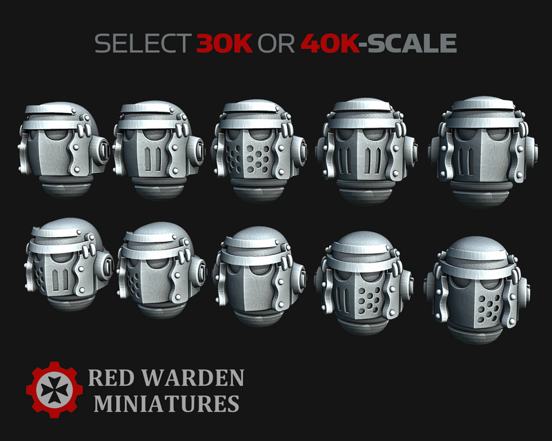 11x RW Roman Helmets - Tactical Squad Set