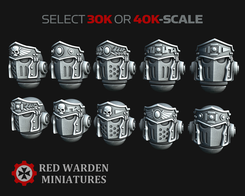 11x RW Roman Helmets - Veteran Squad Set
