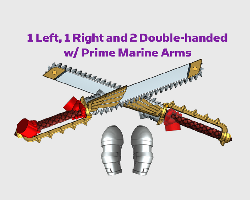 4x RotoSword : Carmine - Prime Set