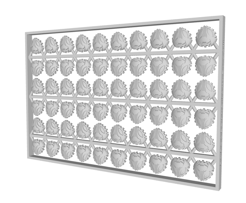 The Malforged - Small Convex Insignias (5mm)
