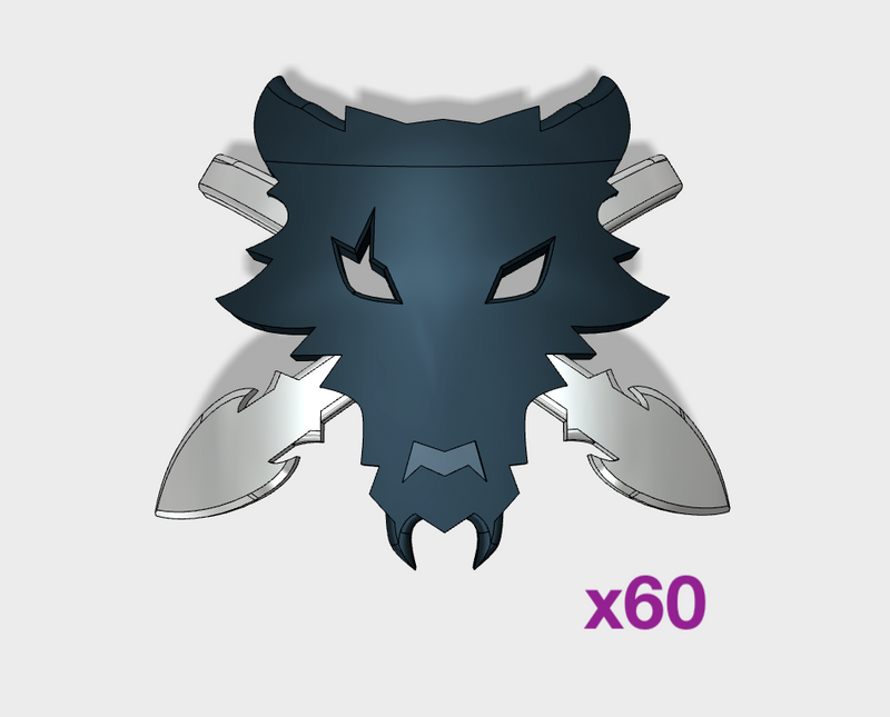 Skota Vlka - Shoulder Insignia pack