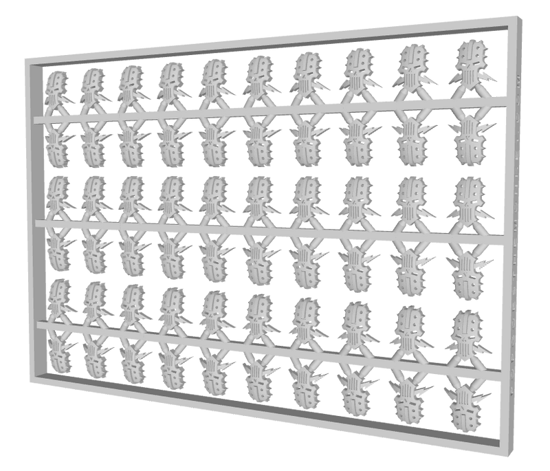 60x Dominion of Iron : Shoulder Insignia pack