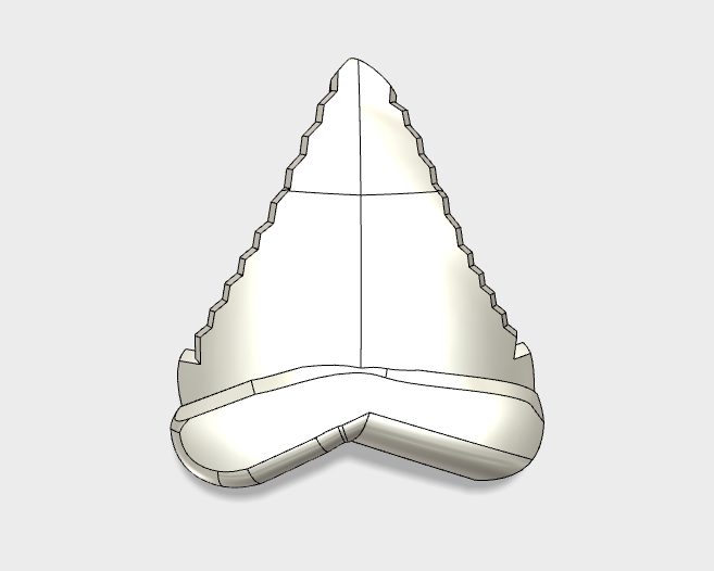 60x Shark Tooth : Shoulder Insignia pack