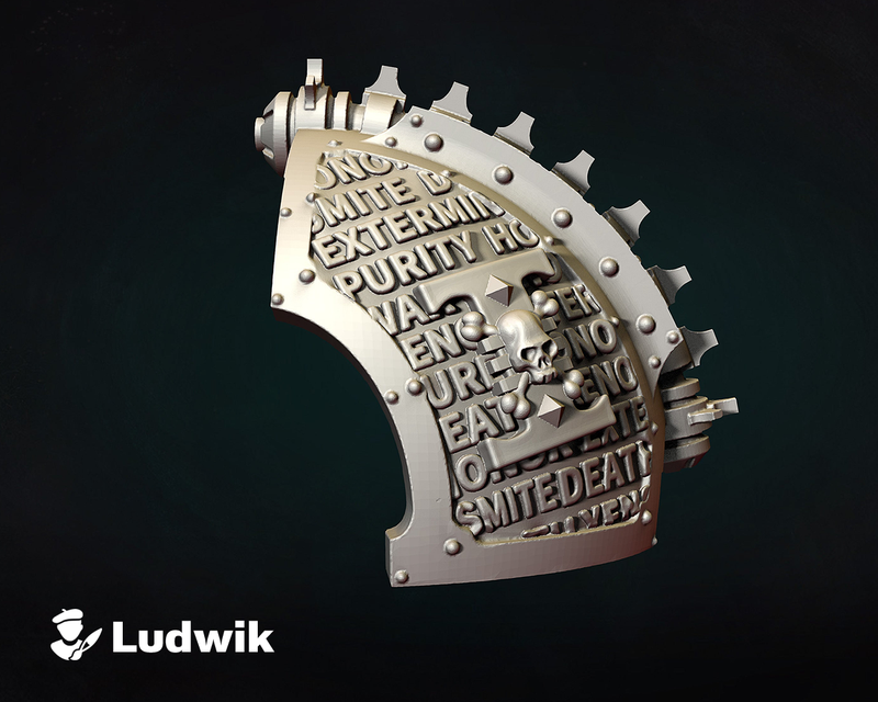 Xenos Hunter - 1st Ed. Saturn Terminator Pad (Lefts Only)