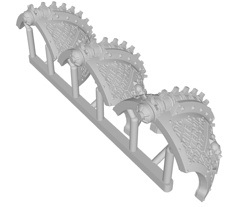 Xenos Hunter - 1st Ed. Saturn Terminator Pad (Lefts Only)