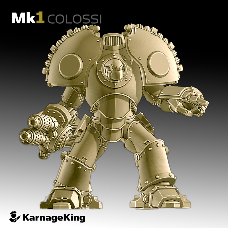 3x Saturnus Colossi Mk:1 Instigator Squad