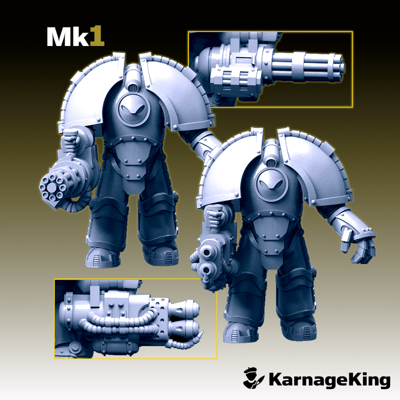 5x Saturnus Terminator Mk:1 Crusader Squad