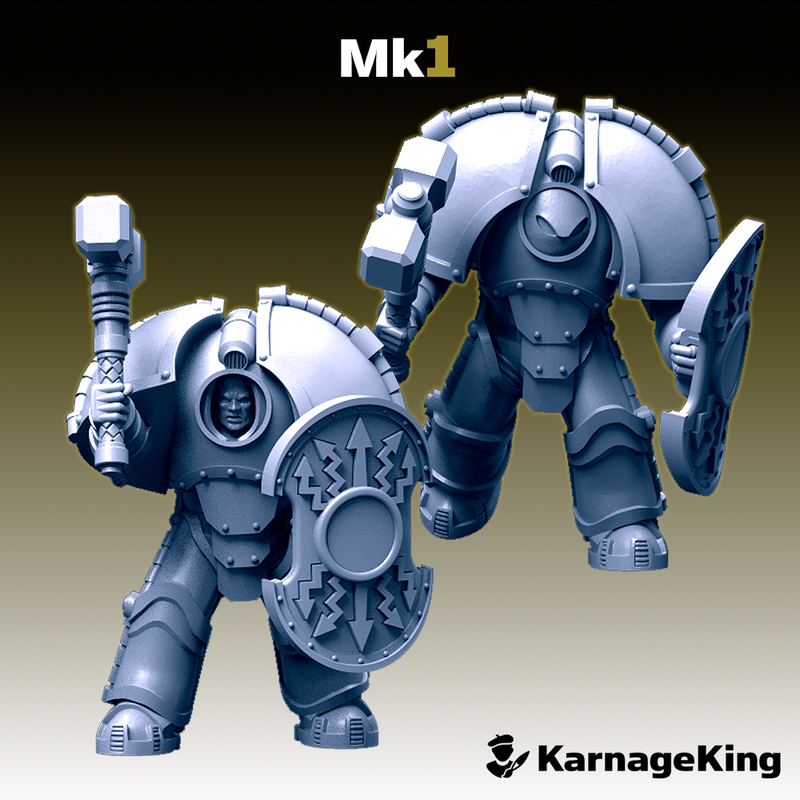 5x Saturnus Terminator Mk:1 Defender Squad