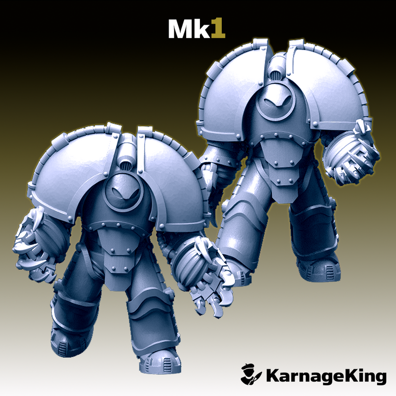 5x Saturnus Terminator Mk:1 Invader Squad